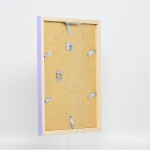 Struttura in legno Top Cube 45x80 cm lilla vetro normale