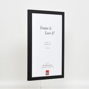 Struttura in legno Top Cube 45x80 cm vetro nero antiriflesso
