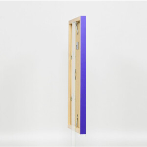 Struttura in legno Top Cube 45x80 cm vetro viola antiriflesso