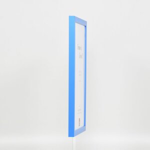 Struttura in legno Top Cube 45x80 cm vetro acrilico blu