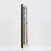 Telaio effetto legno profilo 94 nero 45x80 cm vetro antiriflesso