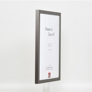 Struttura in legno Top Cube 45x80 cm vetro museale platino
