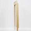 Cornice barocca ad effetto Profilo 31 argento 45x80 cm Vetro Museo