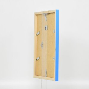 Struttura in legno Top Cube 50x100 cm vetro antiriflesso blu