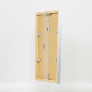 Struttura in legno Top Cube 50x100 cm vetro antiriflesso argento