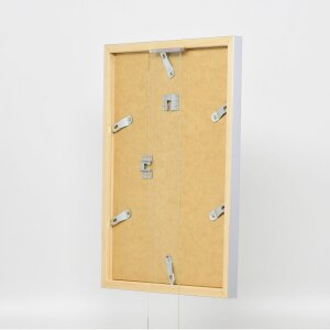 Struttura in legno Top Cube 50x100 cm vetro antiriflesso argento