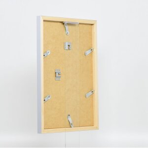 Struttura in legno Top Cube 50x100 cm vetro antiriflesso argento