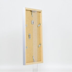 Struttura in legno Top Cube 50x100 cm vetro antiriflesso argento