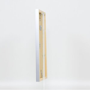 Struttura in legno Top Cube 50x100 cm vetro antiriflesso argento