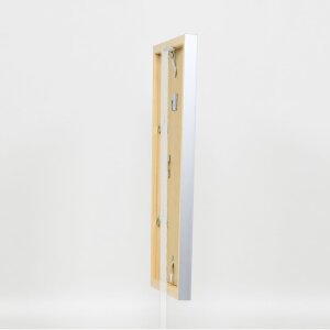 Struttura in legno Top Cube 50x100 cm vetro antiriflesso argento