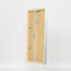 Struttura in legno Top Cube 50x100 cm vetro antiriflesso argento