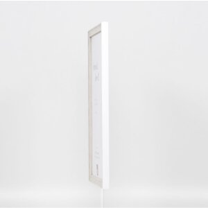Telaio in legno effetto Profilo 2070 Vetro acrilico 50x100 cm Bianco
