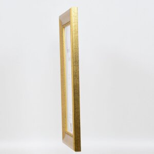 Cornice in legno effetto profilo 95 oro 50x100 cm vetro acrilico