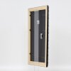 Telaio in legno effetto profilo 94 nero 50x100 cm vetro museo