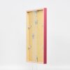 Cornice in legno effetto profilo 35 rosso 50x50 cm vetro normale