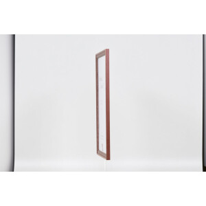Telaio in legno effetto profilo 38 marrone 50x50 cm vetro acrilico