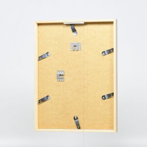 Telaio effetto legno profilo 35 marrone chiaro 50x50 cm vetro acrilico