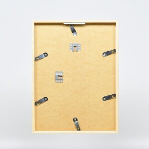 Telaio effetto legno profilo 35 marrone chiaro 50x50 cm vetro acrilico