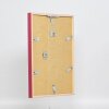 Telaio in legno effetto profilo 35 rosso 50x50 cm vetro normale + distanziatore