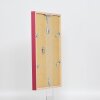Telaio in legno effetto profilo 35 rosso 50x50 cm vetro normale + distanziatore