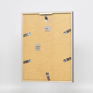 Telaio effetto legno profilo 35 blu 50x50 cm vetro normale + distanziatore