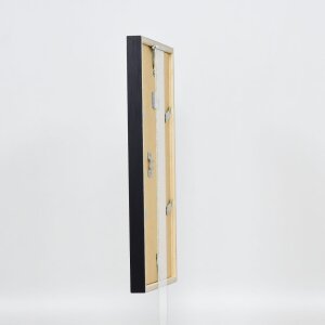 Telaio in legno effetto profilo 35 nero 50x50 cm vetro normale + distanziatore