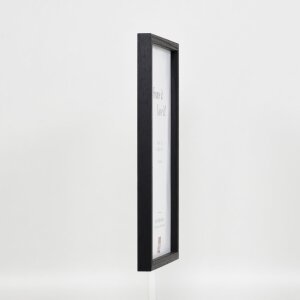 Telaio in legno effetto profilo 35 nero 50x50 cm vetro normale + distanziatore