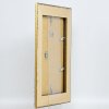 Cornice effetto barocco Profilo 31 marrone 50x50 cm vetro trasparente