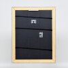 Telaio effetto legno profilo 94 argento 50x50 cm vetro acrilico