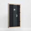 Telaio effetto legno profilo 2070 vetro acrilico 50x50 cm argento