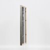 Telaio effetto legno profilo 2070 vetro acrilico 50x50 cm argento
