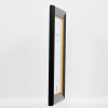 Telaio effetto legno profilo 95 nero 50x50 cm vetro normale
