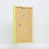 Cornice in legno Top Cube 50x50 cm vetro museale verde