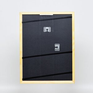 Cornice in legno effetto profilo 89 marrone chiaro 50x50 cm vetro museo