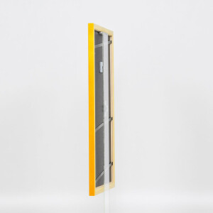 Cornice in legno effetto profilo 89 marrone chiaro 50x50 cm vetro museo