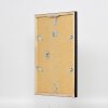 Cornice in legno effetto profilo 2070 vetro museo 50x50 cm nero