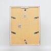 Cornice in legno effetto profilo 2070 vetro museo 50x50 cm nero