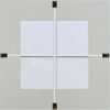 Portafoto in vetro doppio 50x60 cm vetro antiriflesso