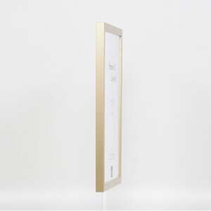 Telaio in legno Top Cube 50x60 cm oro Vetro antiriflesso