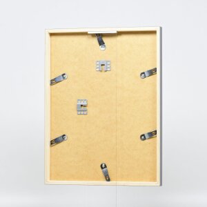 Telaio effetto legno profilo 35 antracite 50x60 cm vetro acrilico