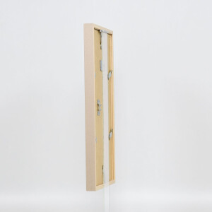 Telaio in legno effetto profilo 35 marrone chiaro 50x60 cm vetro normale + distanziale