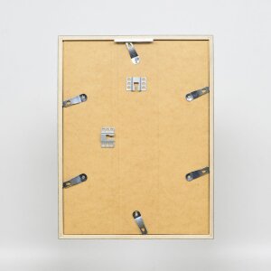 Telaio effetto legno profilo 35 nero 50x60 cm vetro normale + distanziatore