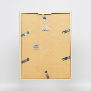 Telaio effetto legno profilo 35 antracite 50x60 cm vetro normale + distanziale