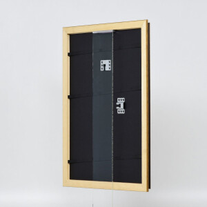 Telaio in legno effetto profilo 21 marrone noce 50x60 cm vetro acrilico