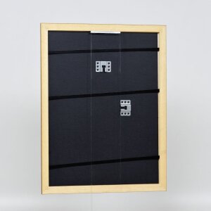 Telaio in legno effetto profilo 21 marrone noce 50x60 cm vetro acrilico