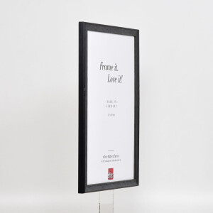 Telaio effetto legno profilo 2070 vetro normale 50x60 cm nero