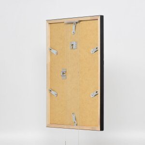 Telaio effetto legno profilo 2070 vetro acrilico 50x60 cm nero