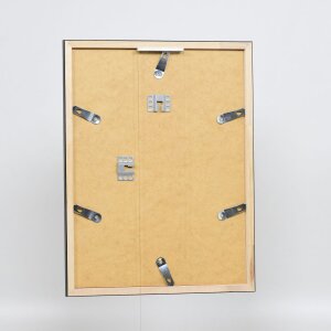 Telaio effetto legno profilo 2070 vetro acrilico 50x60 cm nero