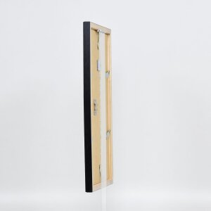 Telaio effetto legno profilo 2070 vetro acrilico 50x60 cm nero