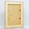Cornice effetto barocco Profilo 31 argento 50x60 cm Vetro antiriflesso